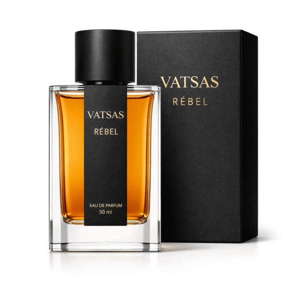 VATSAS RÉBEL Men Eau De Parfum 50 ml Bottle | Long-Lasting Luxury Body Perfume Spray for Men