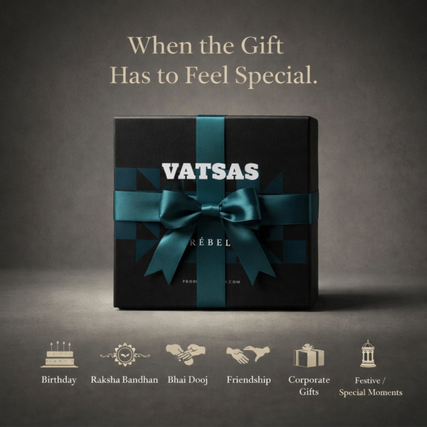 VATSAS REBEL Perfume Gift Set for Men | Body Spray 50ml + Car Hanging Diffuser 10ml