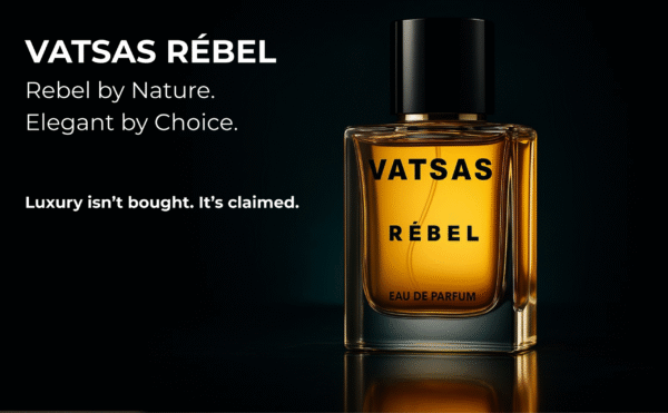 VATSAS RÉBEL Pack of 2 Men Eau De Parfum 50 ml Bottle | Long-Lasting Luxury Body Perfume Spray for Men