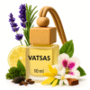 VATSAS REBEL Car Hanging Perfume Diffuser Pod 10ml | Luxury Car Fragrance with Wooden Cap & Rope