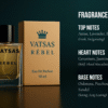 VATSAS RÉBEL Pack of 2 Men Eau De Parfum 50 ml Bottle | Long-Lasting Luxury Body Perfume Spray for Men
