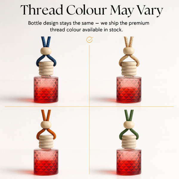 REBEL Luxury Car Perfume (8ml) | Long Lasting Hanging Car Freshener | Wooden Cap Diffuser Bottle | Premium Lavender & Sandal Aroma | Car Air Freshener for Men | Strong Yet Smooth Car Fragrance